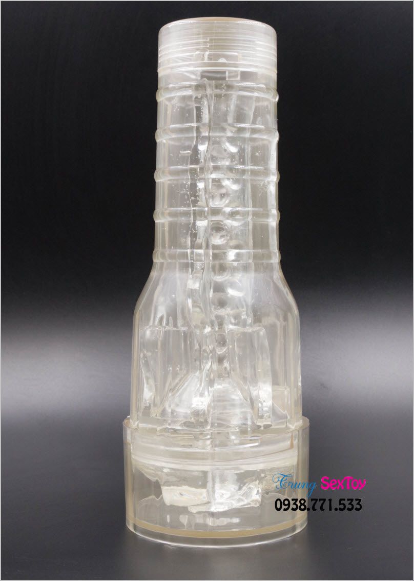 Âm đạo giả Fleshlight trong suốt siêu chân thật làm tình