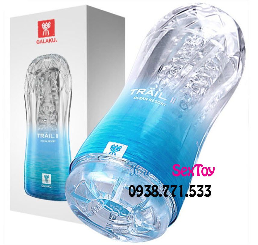 Cốc thủ dâm Galaku trong suốt chất liệu cao cấp kích thích nam