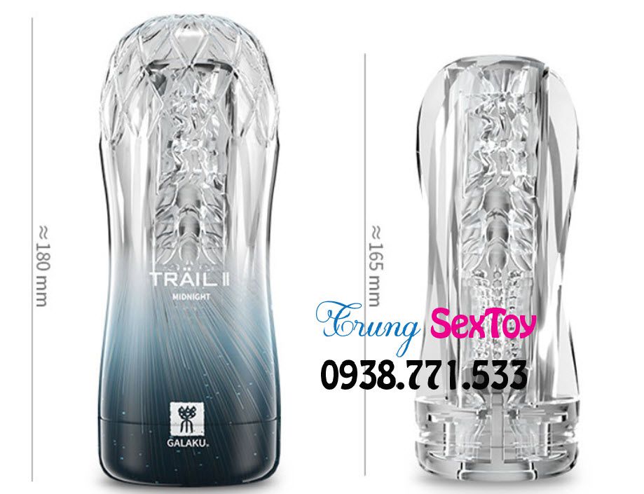 Cốc thủ dâm Galaku trong suốt chất liệu cao cấp kích thích nam