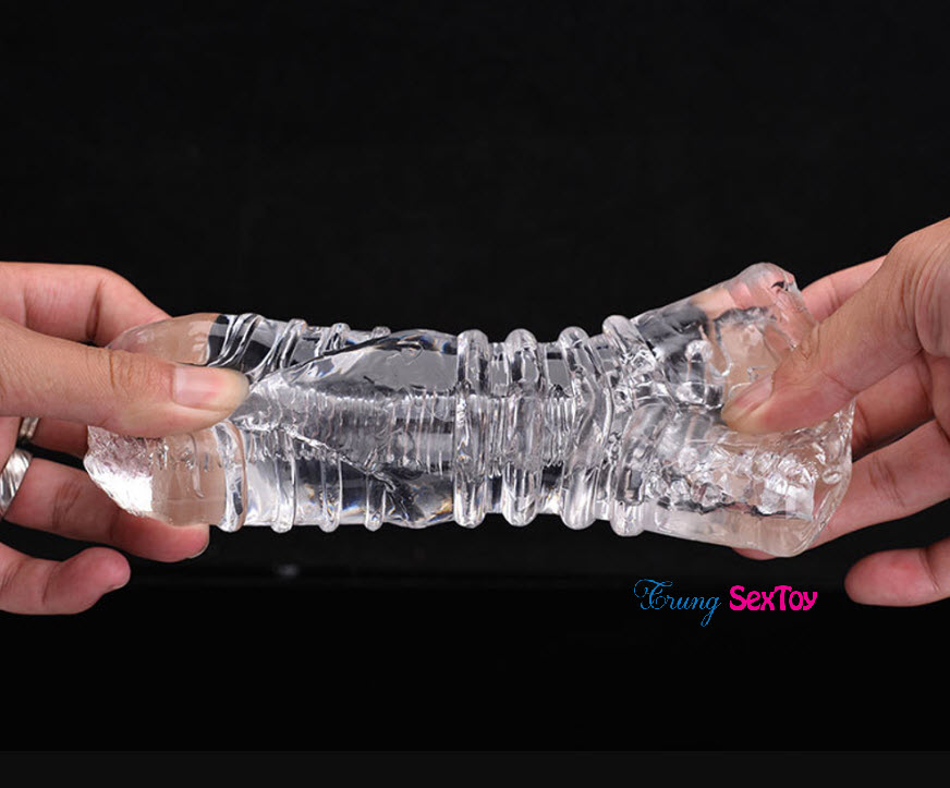 Cốc thủ dâm Mini trong suốt giá tốt cho phái mạnh thỏa mãn