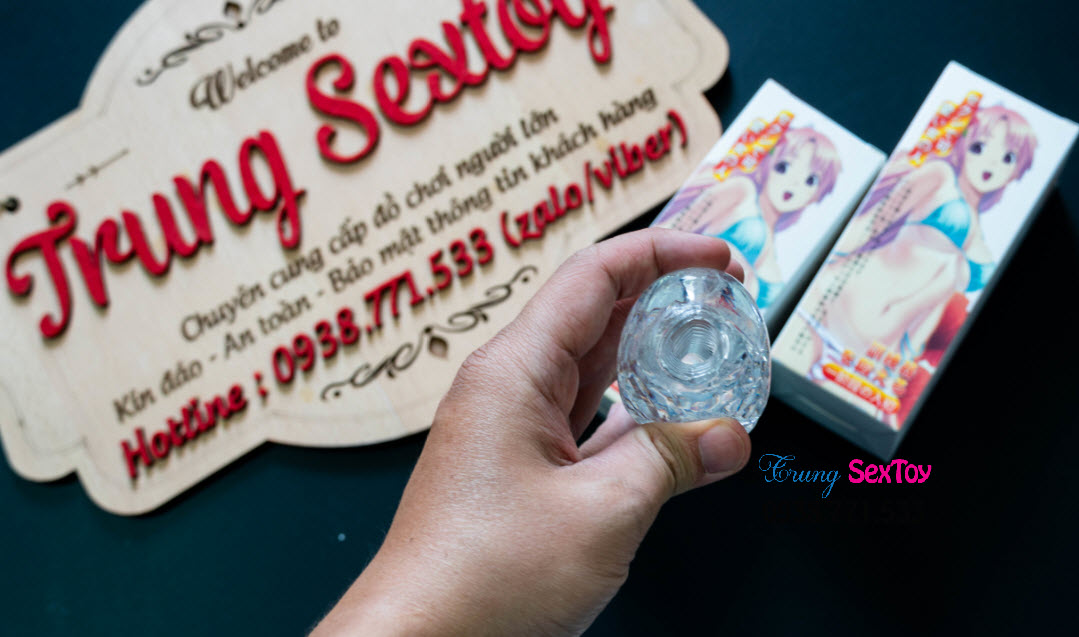 Cốc thủ dâm Mini trong suốt giá tốt cho phái mạnh thỏa mãn