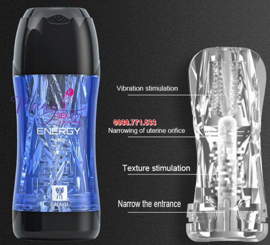 Cốc Tự Sướng Energy Galaku Đỉnh Cao Cho Phái Mạnh Tăng Khoái Cảm