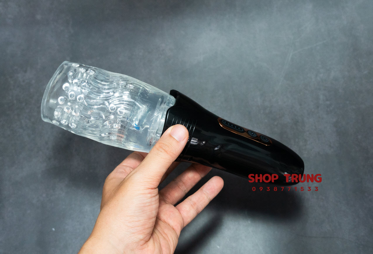 Máy tự sướng Touch Girl tự động xoay thụt mút cực phê nam