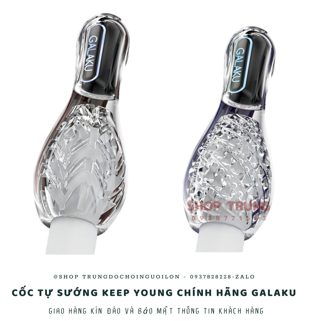 Cốc Tự Sướng Galaku Keep Young - Cục Rung Mạnh Mẽ, Thiết Kế Nhỏ Gọn