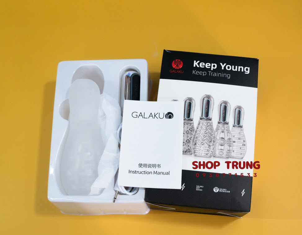 Cốc tự sướng Galaku Keep Young thiết kế nhỏ gọn rung mạnh sướng