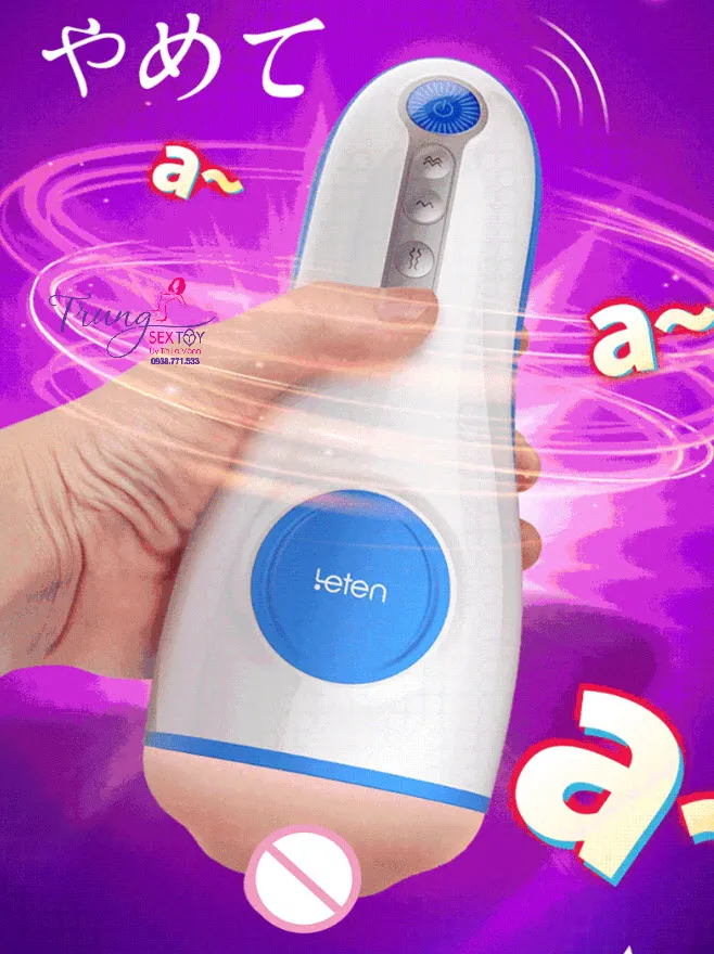 Leten AMT AirCraft - Âm đạo giả tự động, cảm giác chân thật, kích thích tối đa