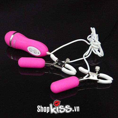 Trứng rung kẹp massage vú OMY SKY polymer y tế cao cấp giải tỏa sinh lý