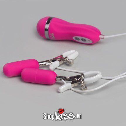 Trứng rung kẹp massage vú OMY SKY polymer y tế cao cấp giải tỏa sinh lý