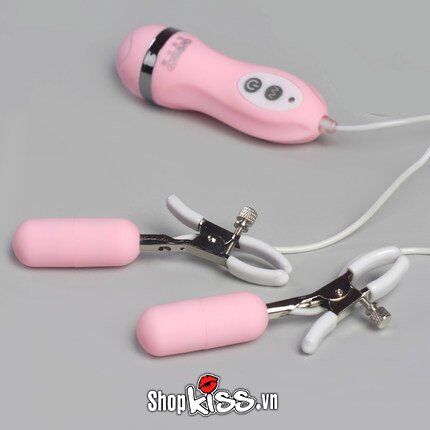 Trứng rung kẹp massage vú OMY SKY polymer y tế cao cấp giải tỏa sinh lý