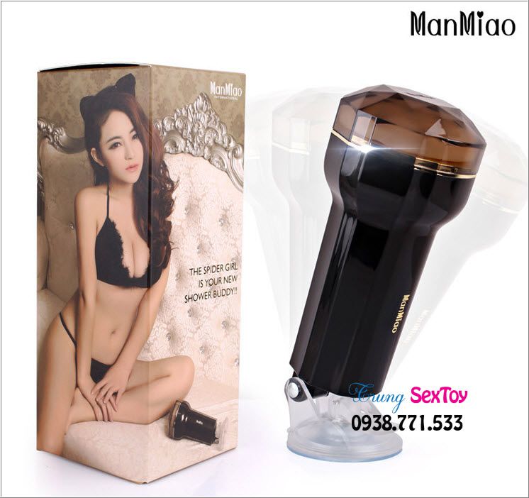 Âm đạo giả gắn tường Manmiao kích thích mạnh mẽ trải nghiệm mới