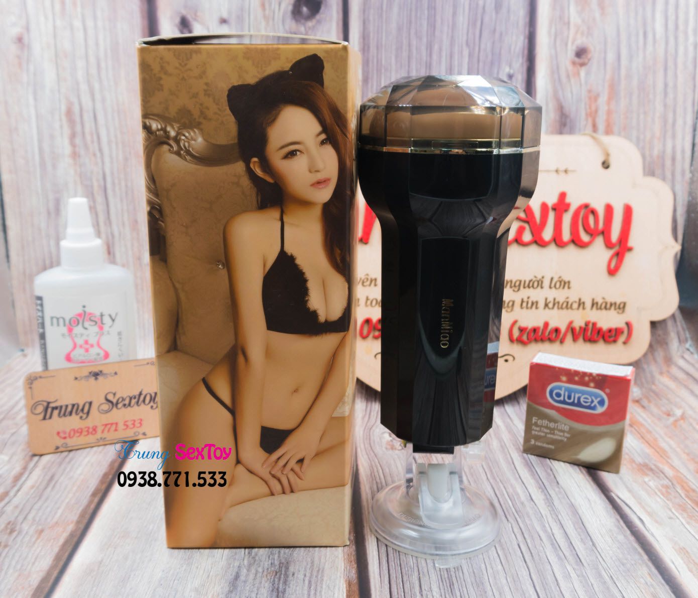 Âm đạo giả gắn tường Manmiao kích thích mạnh mẽ trải nghiệm mới