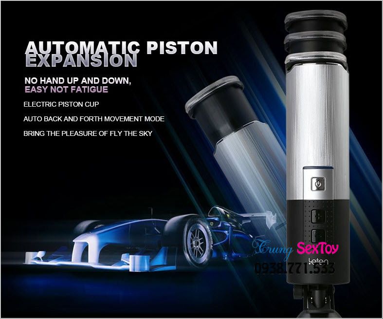 Máy rung thủ dâm Leten X9 siêu chân thực, kích thích cực mạnh