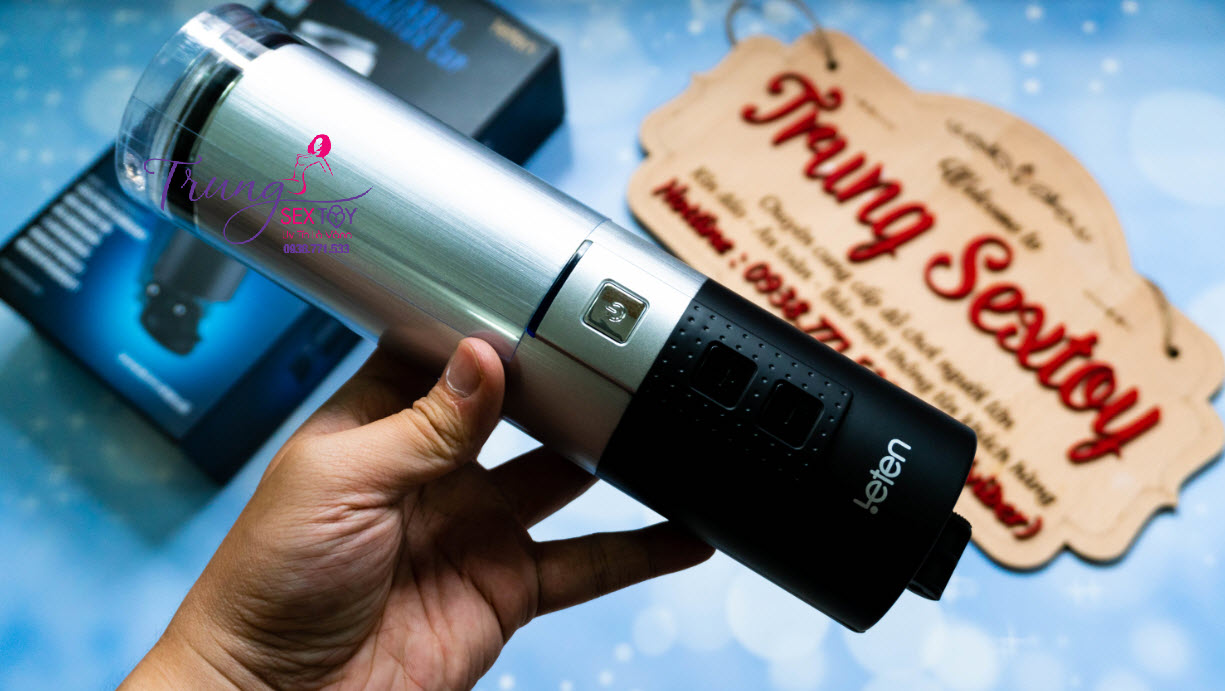 Máy rung thủ dâm Leten X9 siêu chân thực, kích thích cực mạnh