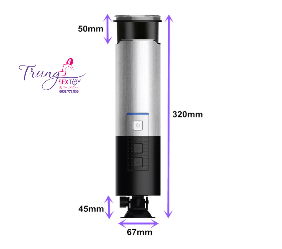 Máy rung thủ dâm Leten X9 siêu chân thực, kích thích cực mạnh