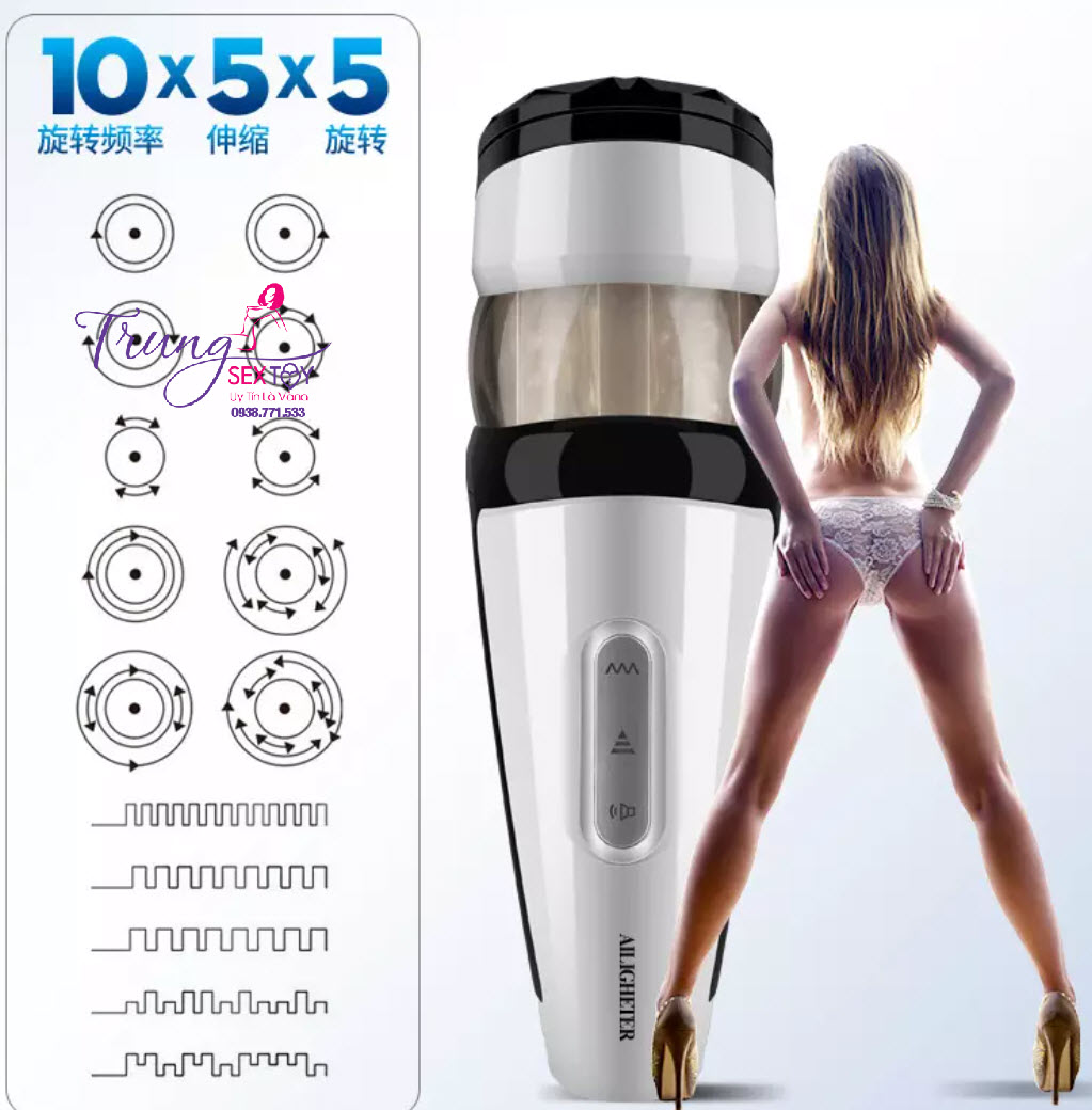 Máy thủ dâm Katerina 3 rung xoay tự động cực sướng hot