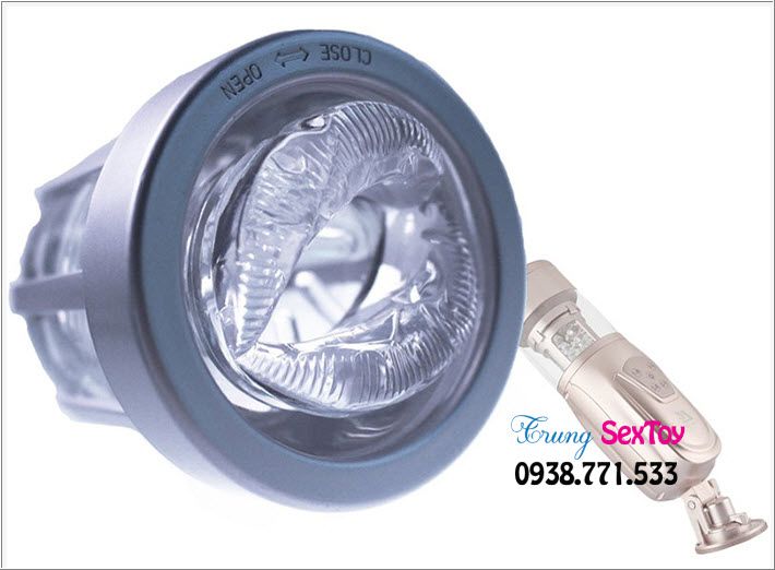 Máy thủ dâm Flashing Lover cao cấp rung thụt xoay LED