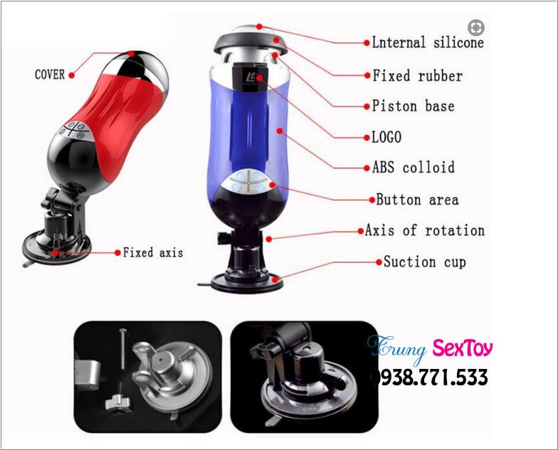 Máy Thủ Dâm Piston Melrose Cup Siêu Sướng Đồ Chơi Tình Dục Nam