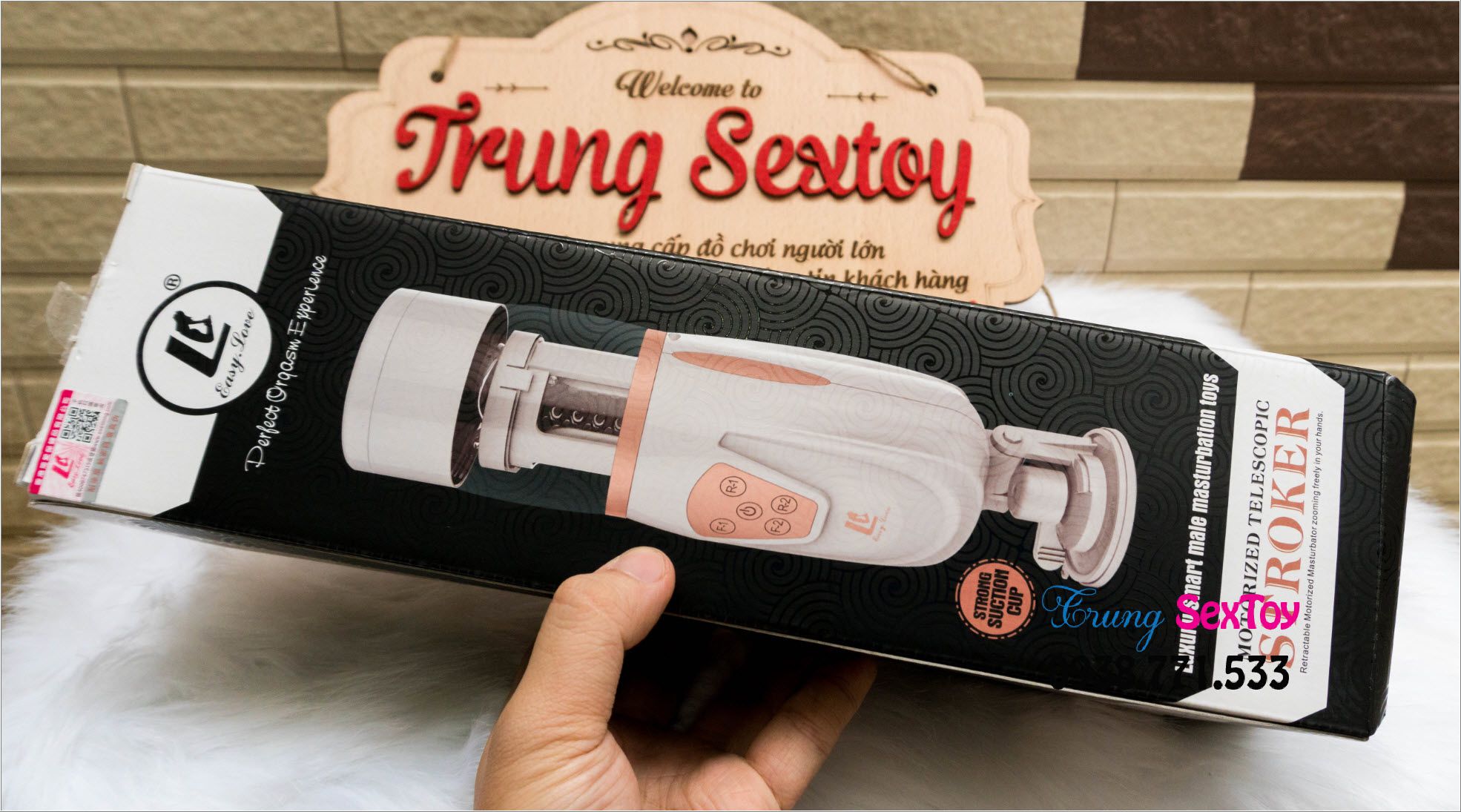 Máy Thủ Dâm Rung Thụt TeleScopic AirBag Tiện Lợi An Toàn Ngay