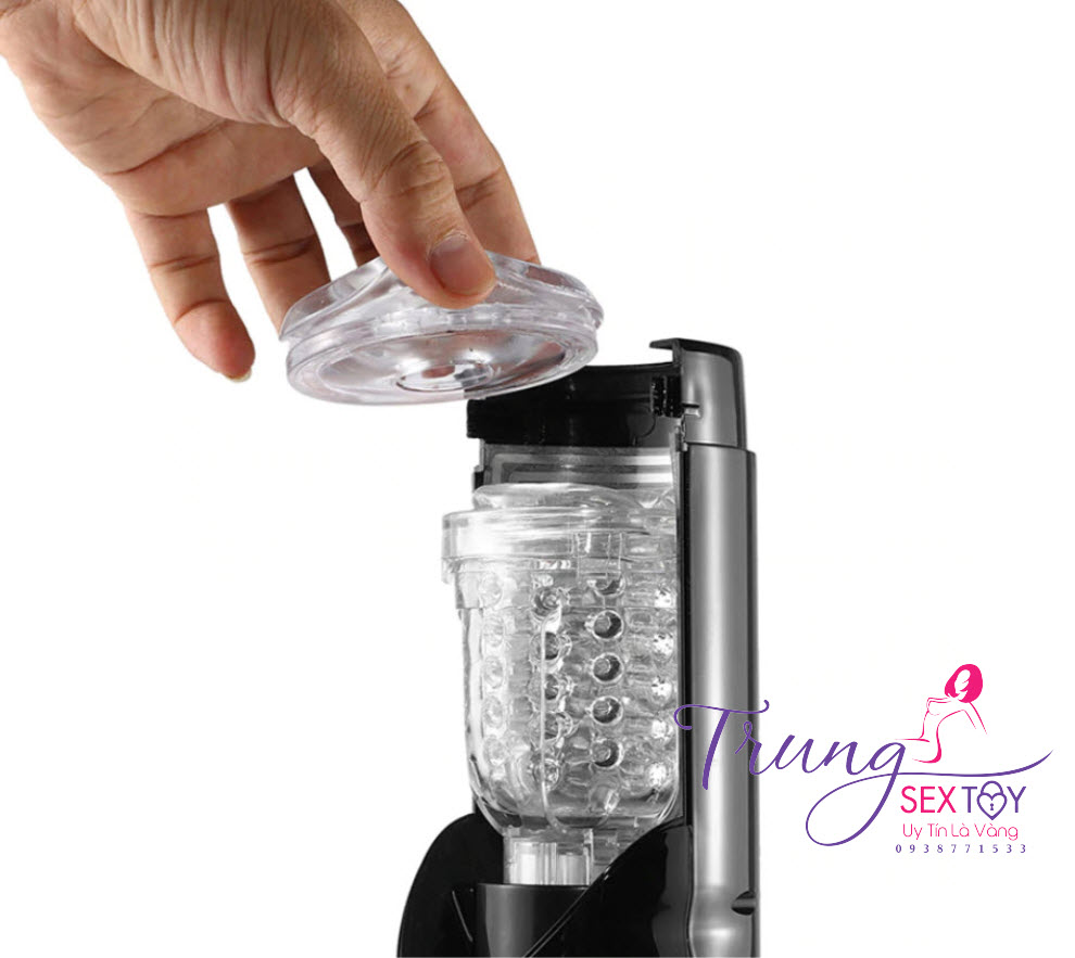 Máy thủ dâm EASYLOVE rung thụt tự động đa chế độ, cực sướng