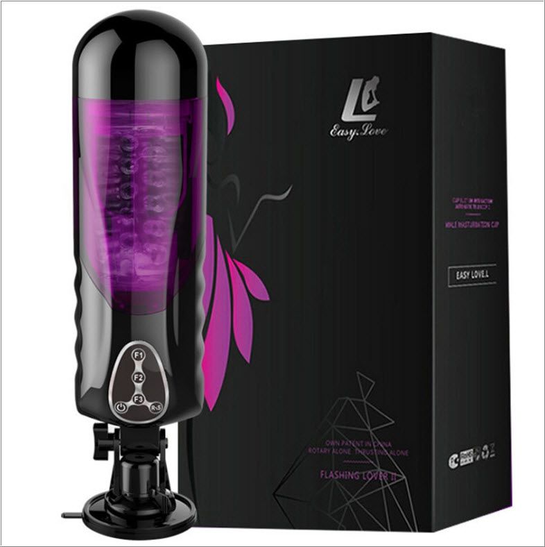 Máy thủ dâm EASYLOVE rung thụt tự động đa chế độ, cực sướng