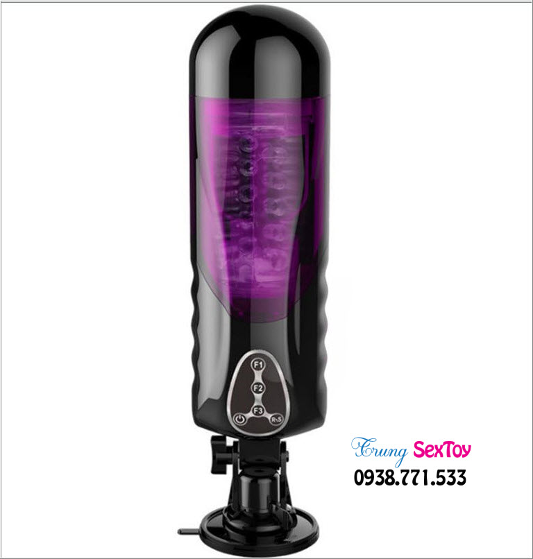 Máy thủ dâm EASYLOVE rung thụt tự động đa chế độ, cực sướng