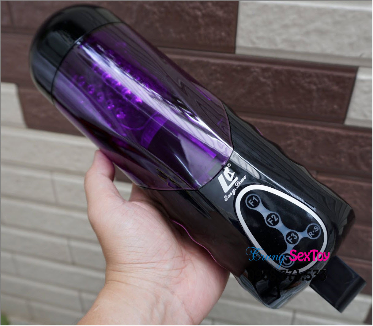 Máy thủ dâm EASYLOVE rung thụt tự động đa chế độ, cực sướng