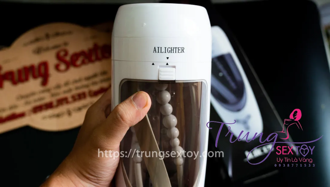 Máy thủ dâm Ailighter Juicer xoay rung mạnh mút bút cực sướng