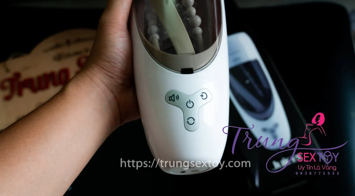 Máy thủ dâm Ailighter Juicer xoay rung mạnh mút bút cực sướng