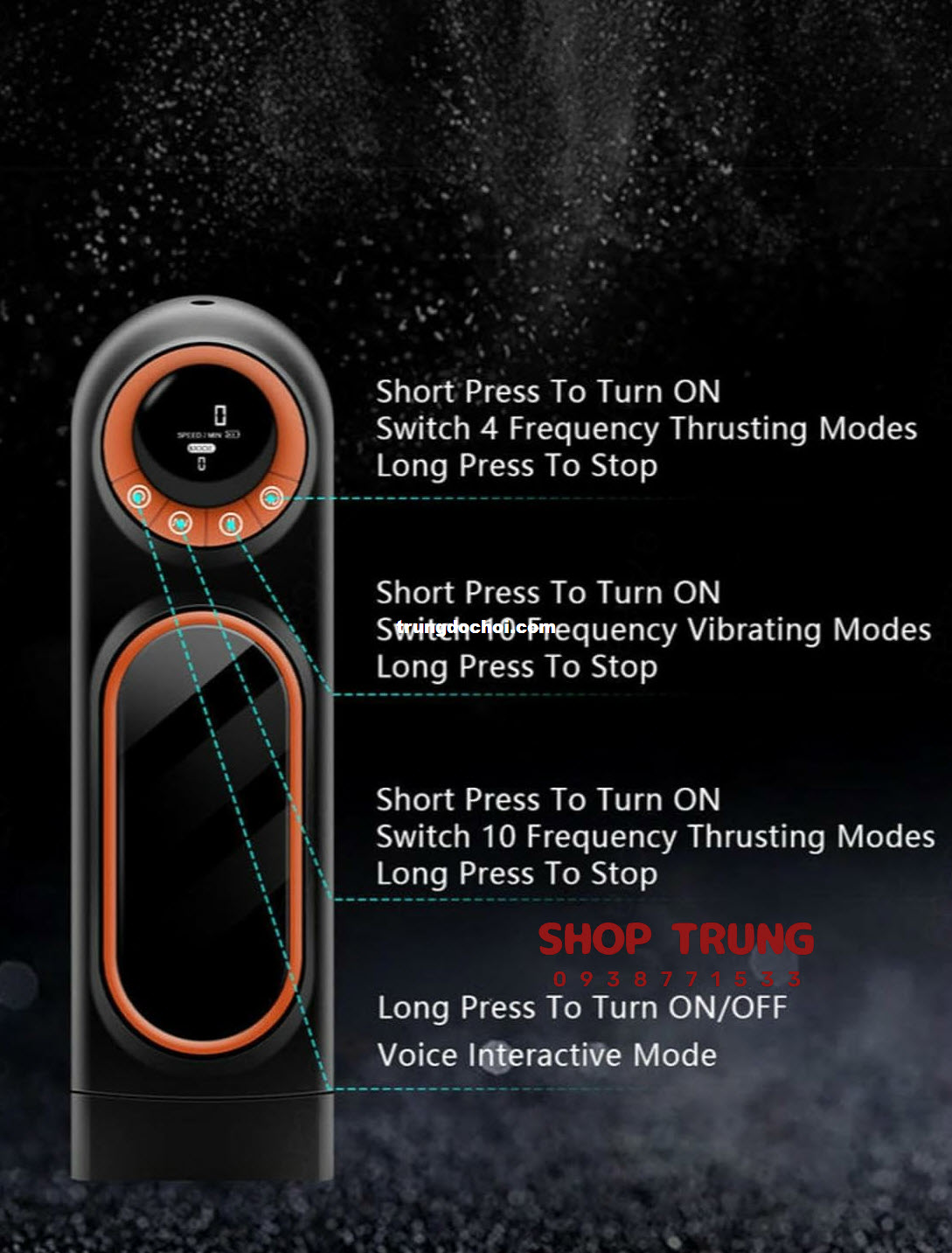 Máy rung thụt mút tự động Đỉnh cao cảm xúc Hấp dẫn mua ngay