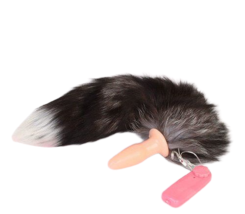  Đánh giá Đuôi chồn Plug mềm gắn hậu môn có rung  giá sỉ 