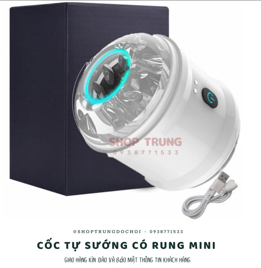 Đồ chơi tự sướng mini rung cực mạnh cho nam tăng khoái cảm