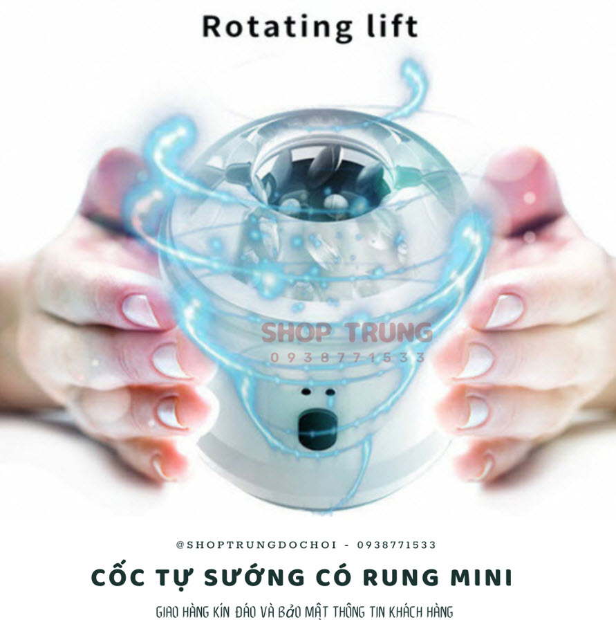 Đồ chơi tự sướng mini rung cực mạnh cho nam tăng khoái cảm