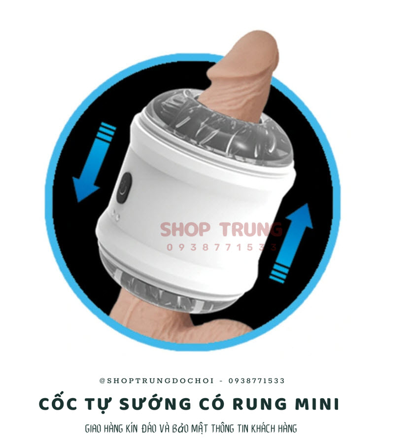 Đồ chơi tự sướng mini rung cực mạnh cho nam tăng khoái cảm