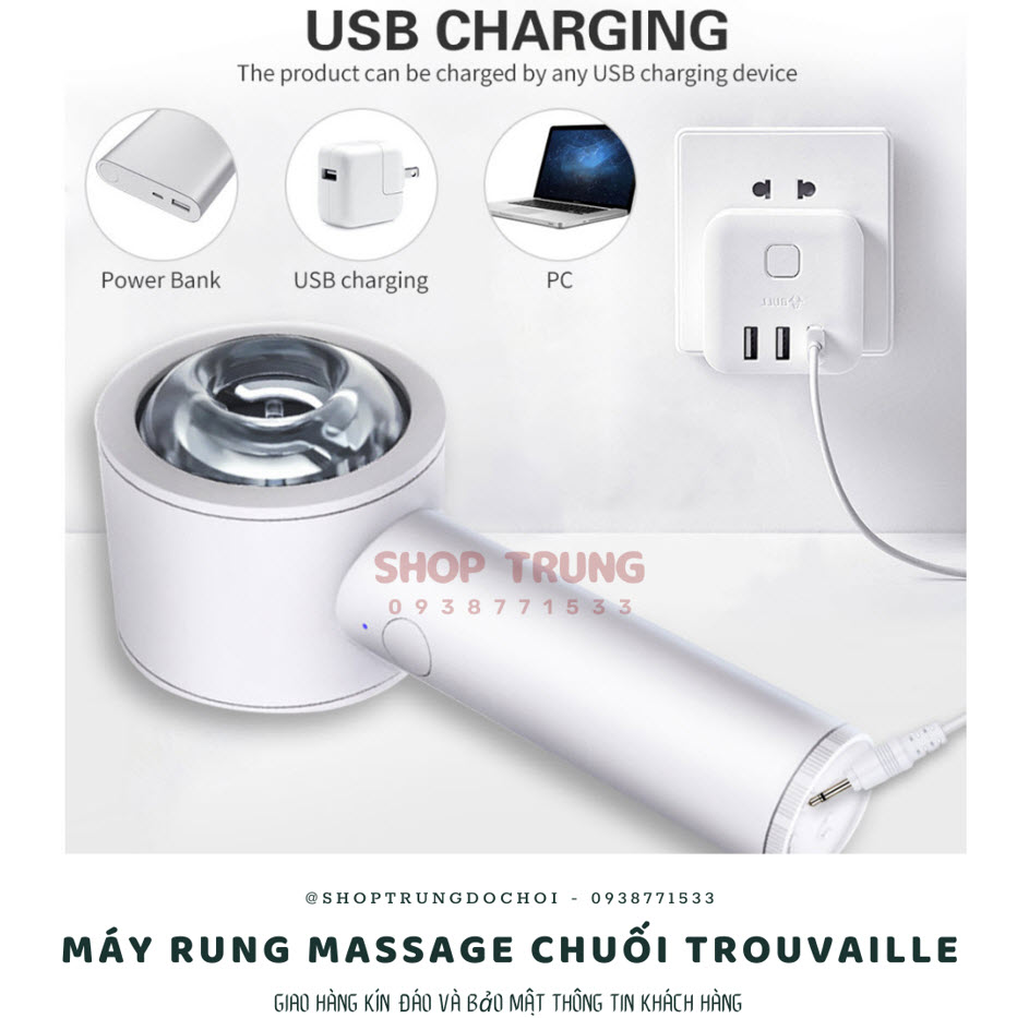 Máy Rung Massage Trouvaille Phê Đê Mạnh Mẽ Kích Thích Tối Ưu
