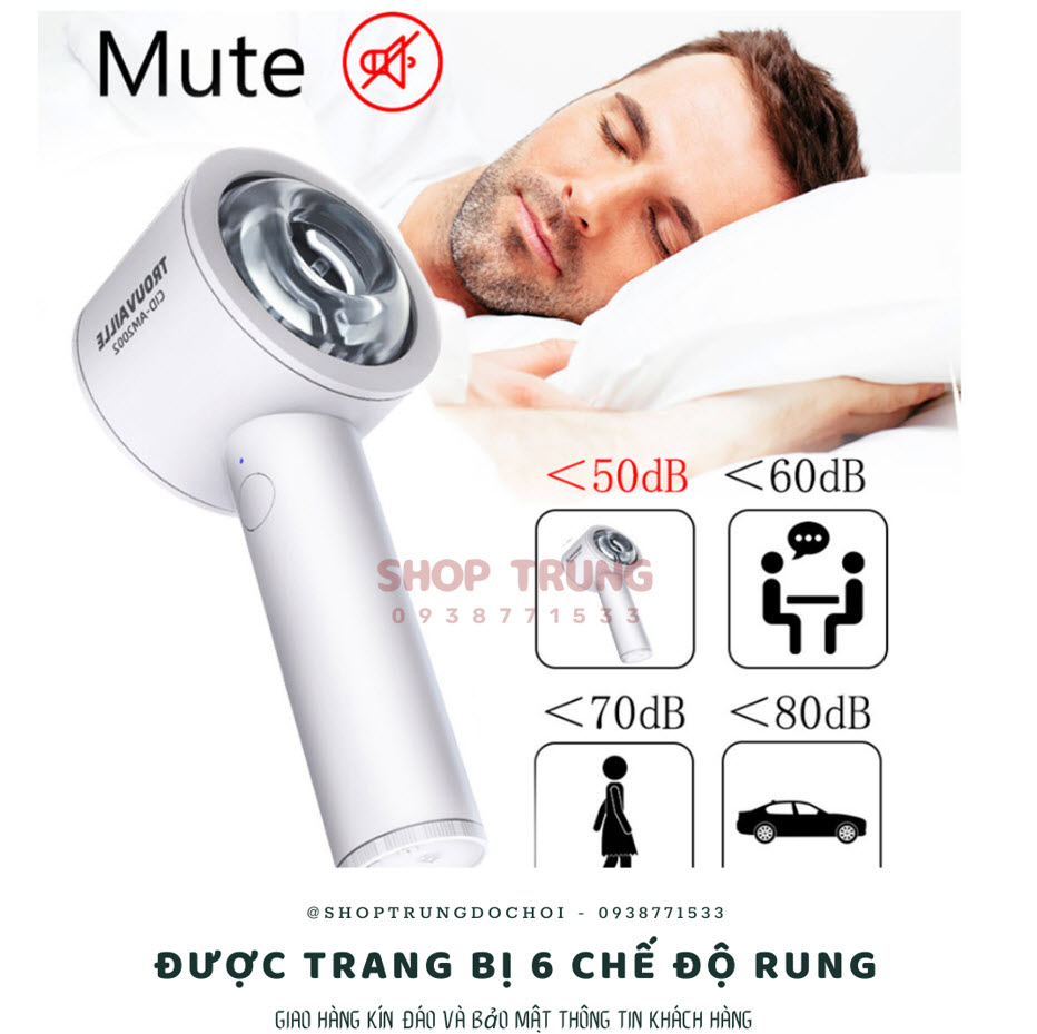 Máy Rung Massage Trouvaille Phê Đê Mạnh Mẽ Kích Thích Tối Ưu