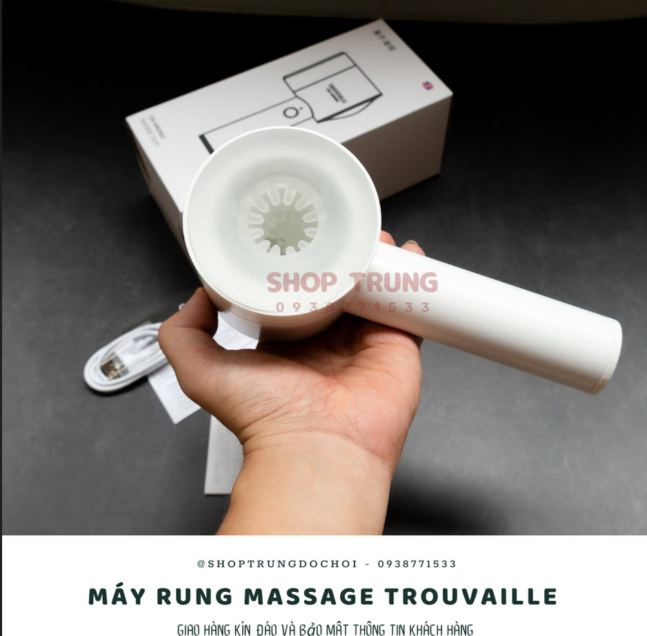 Máy Rung Massage Trouvaille Phê Đê Mạnh Mẽ Kích Thích Tối Ưu