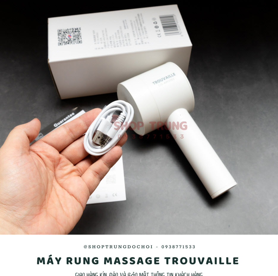 Máy Rung Massage Trouvaille Phê Đê Mạnh Mẽ Kích Thích Tối Ưu