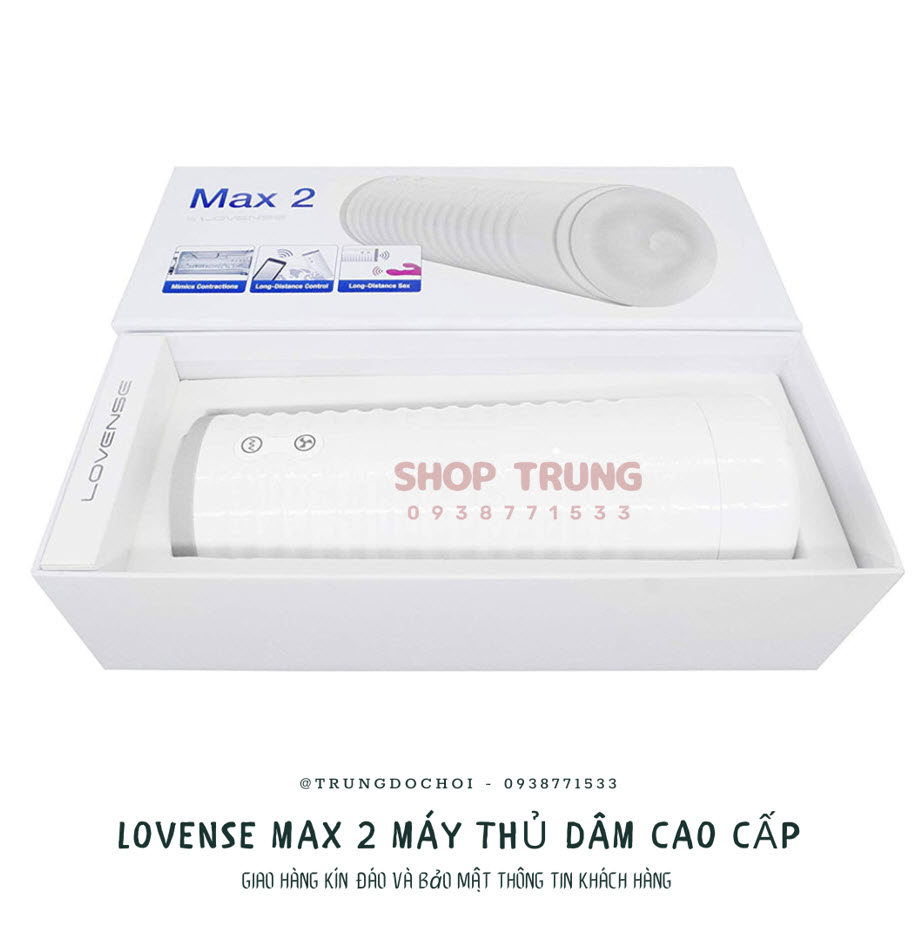Lovense Max 2 Máy Massage Nam Cao Cấp Tăng Khoái Cảm