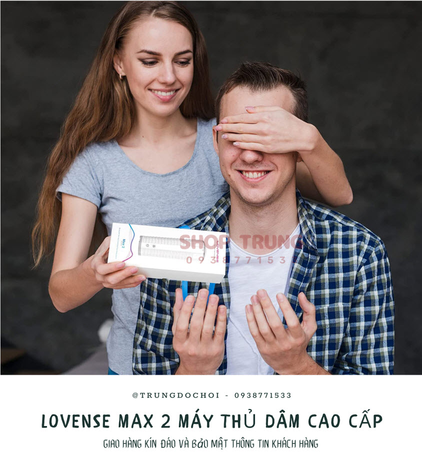 Lovense Max 2 Máy Massage Nam Cao Cấp Tăng Khoái Cảm