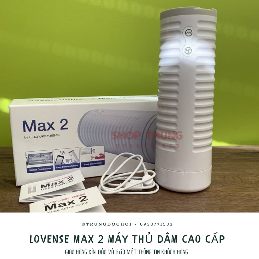 Lovense Max 2 Máy Massage Nam Cao Cấp Tăng Khoái Cảm