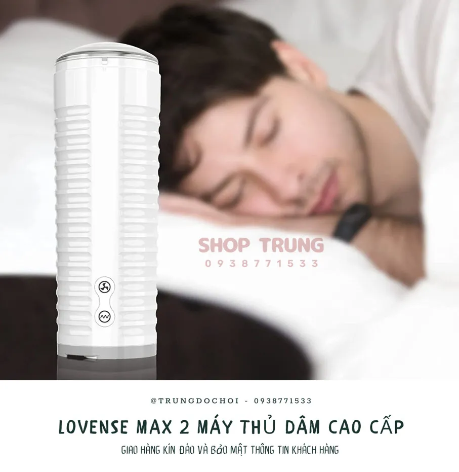 Lovense Max 2 máy tự cao cấp cho nam giải tỏa sinh lý