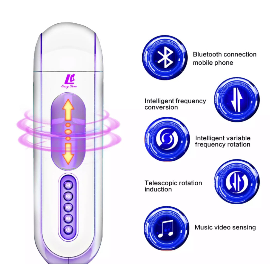 EasyLove Rotating máy thủ dâm nam xoay đa năng kích thích mạnh