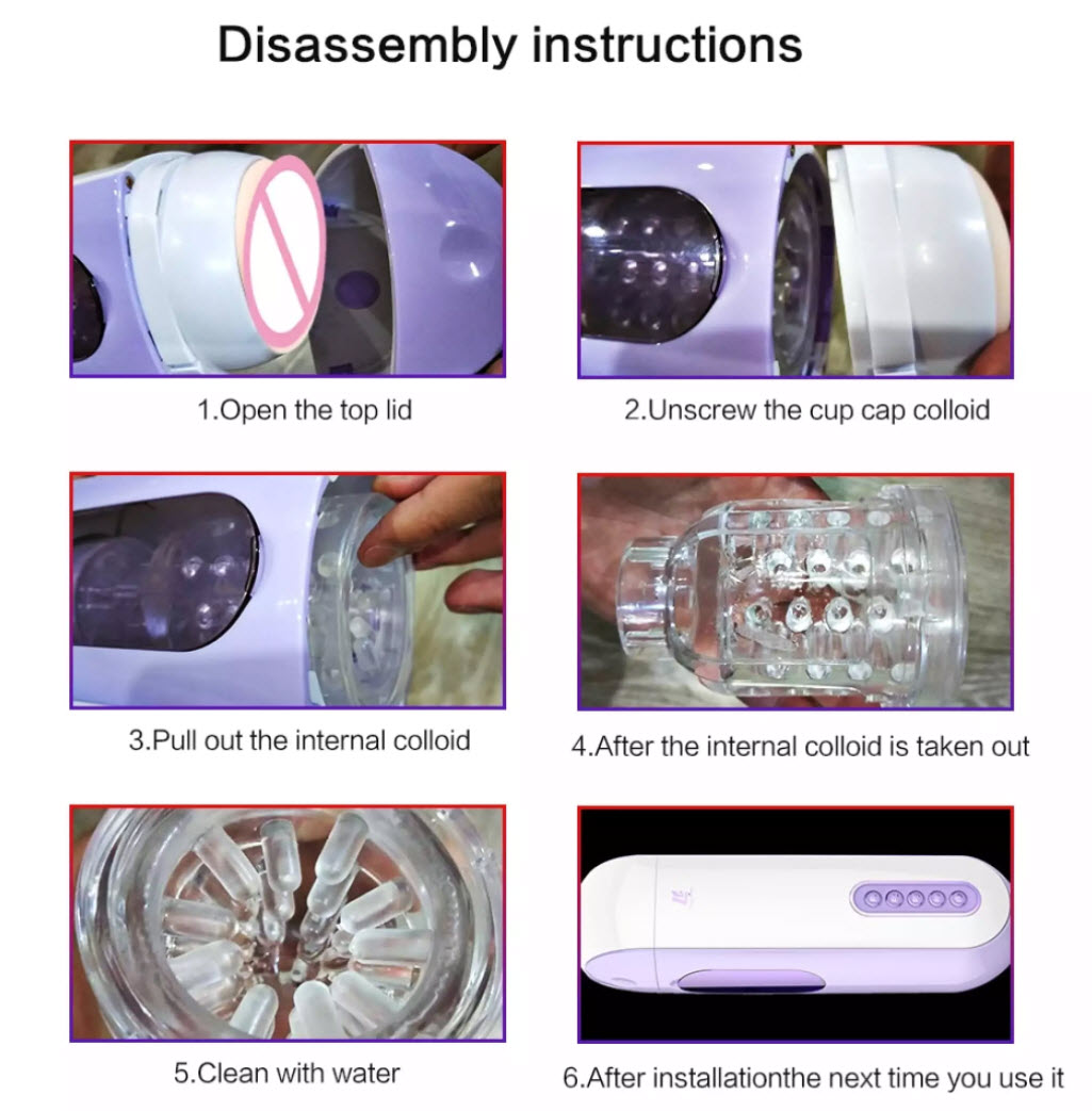 EasyLove Rotating máy thủ dâm nam xoay đa năng kích thích mạnh
