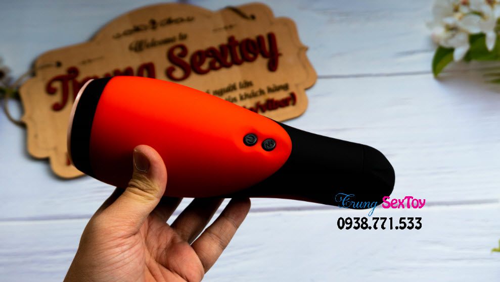 Oral Sex Simulator Male Silicone ABS 4 AAA Vibrator