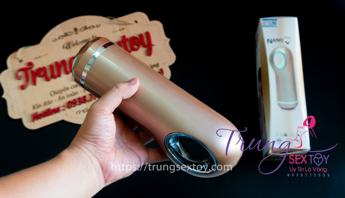 Máy thủ dâm Nano siêu phẩm rung thụt sướng đỉnh bảo hành 12 tháng