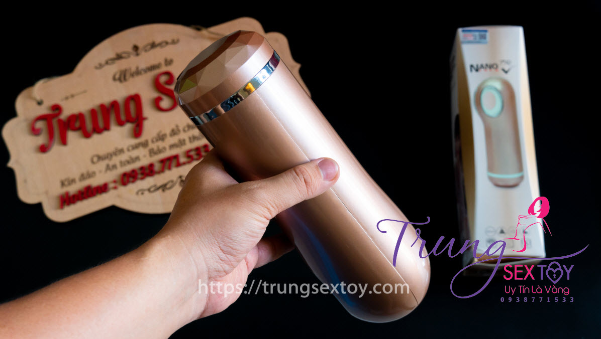 Máy thủ dâm Nano siêu phẩm rung thụt sướng đỉnh bảo hành 12 tháng