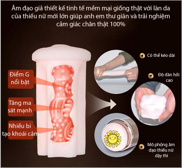 Máy thủ dâm Nano công nghệ cao, siêu phẩm tăng khoái cảm
