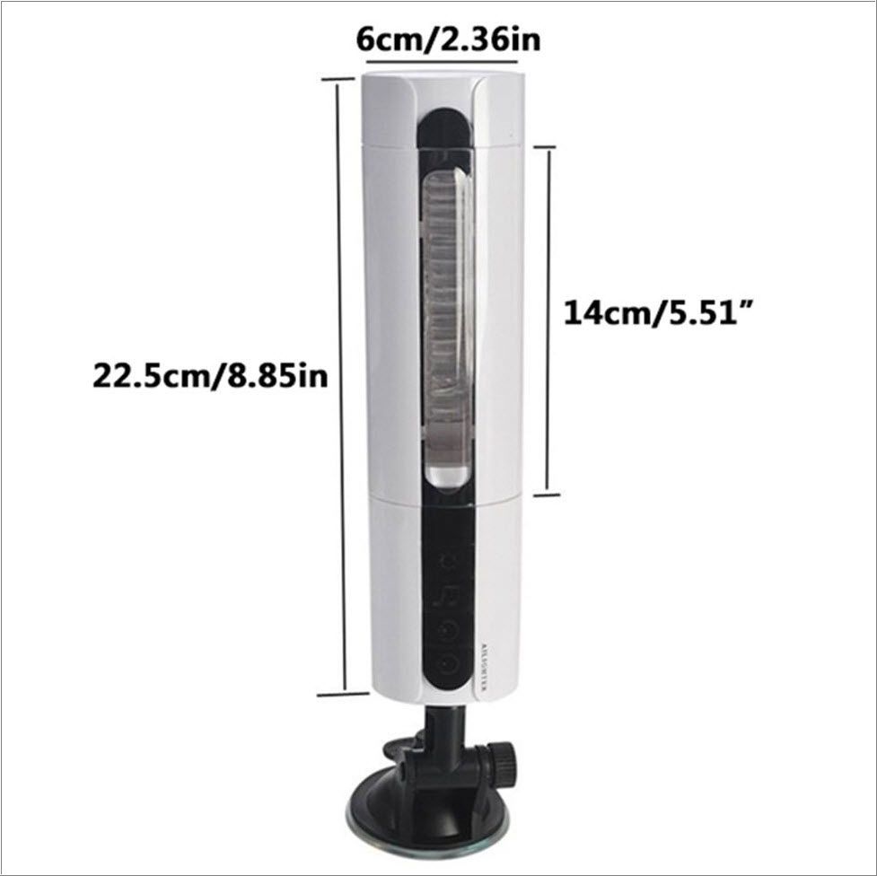 Máy bú mút tự động AILIGHTER AIRJET rung mạnh sưởi ấm 45°C