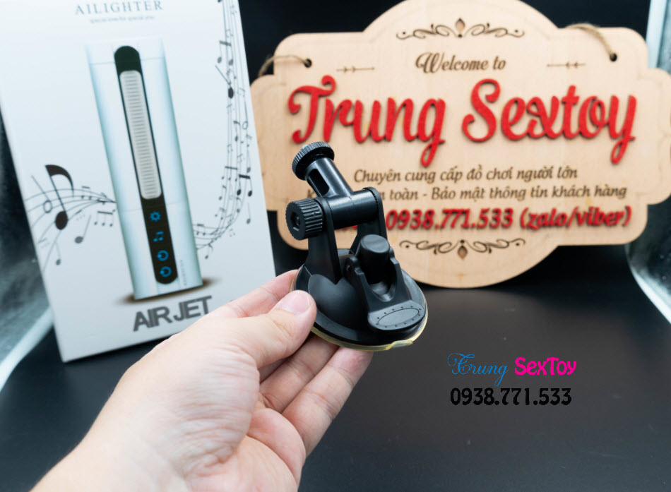 Máy Bú Mút Tự Động AILIGHTER AIRJET Rung 7 Chế Độ Sưởi Ấm
