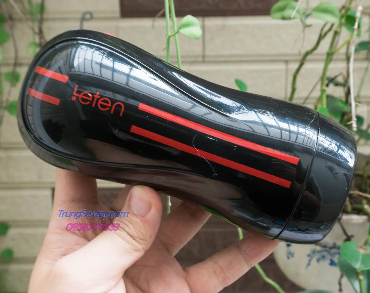 Âm đạo giả Leten Electric Hip động cơ mạnh vuốt ve đã